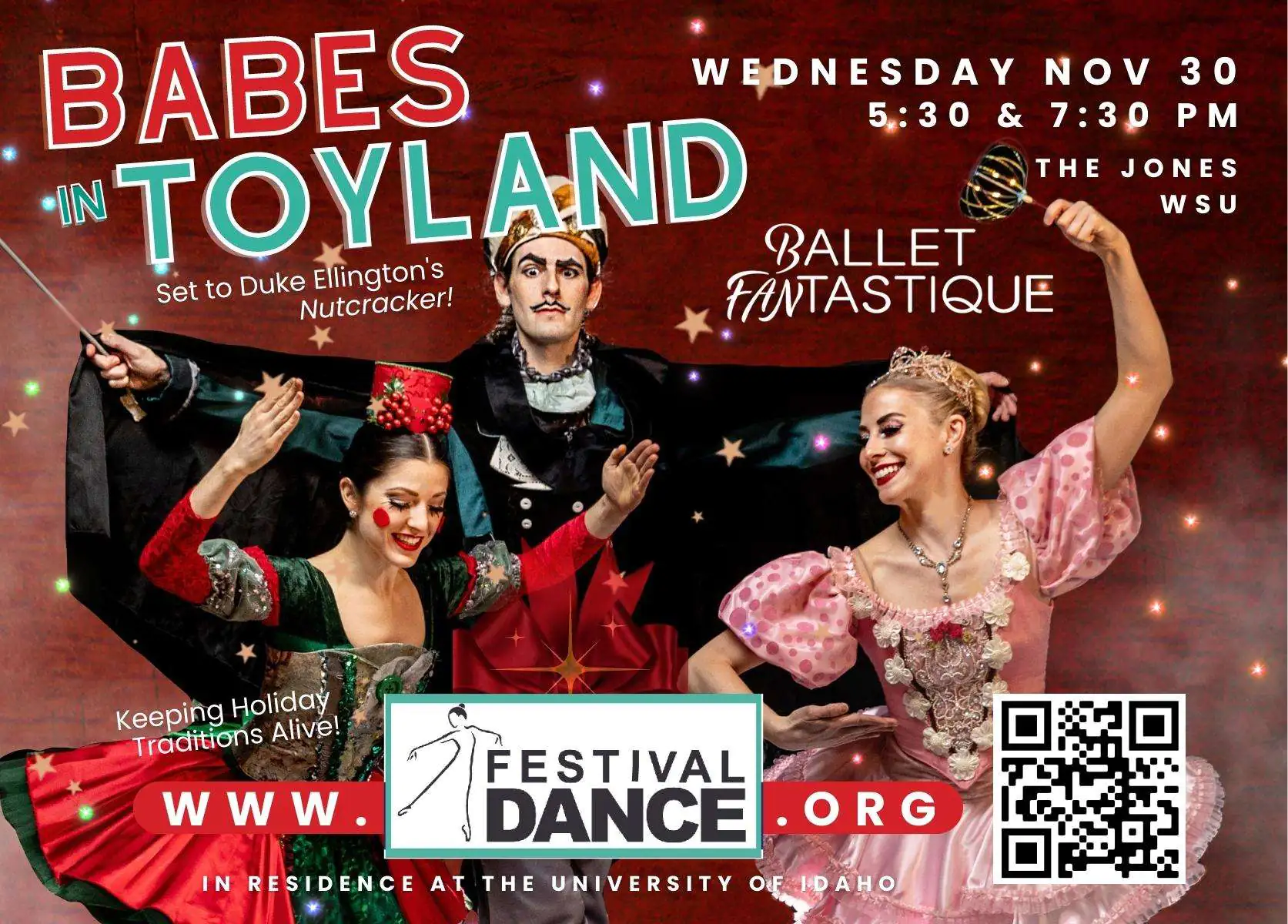 Festival Dance presents Ballet Fantastique’s Babes in Toyland on Nov 30th, 2022