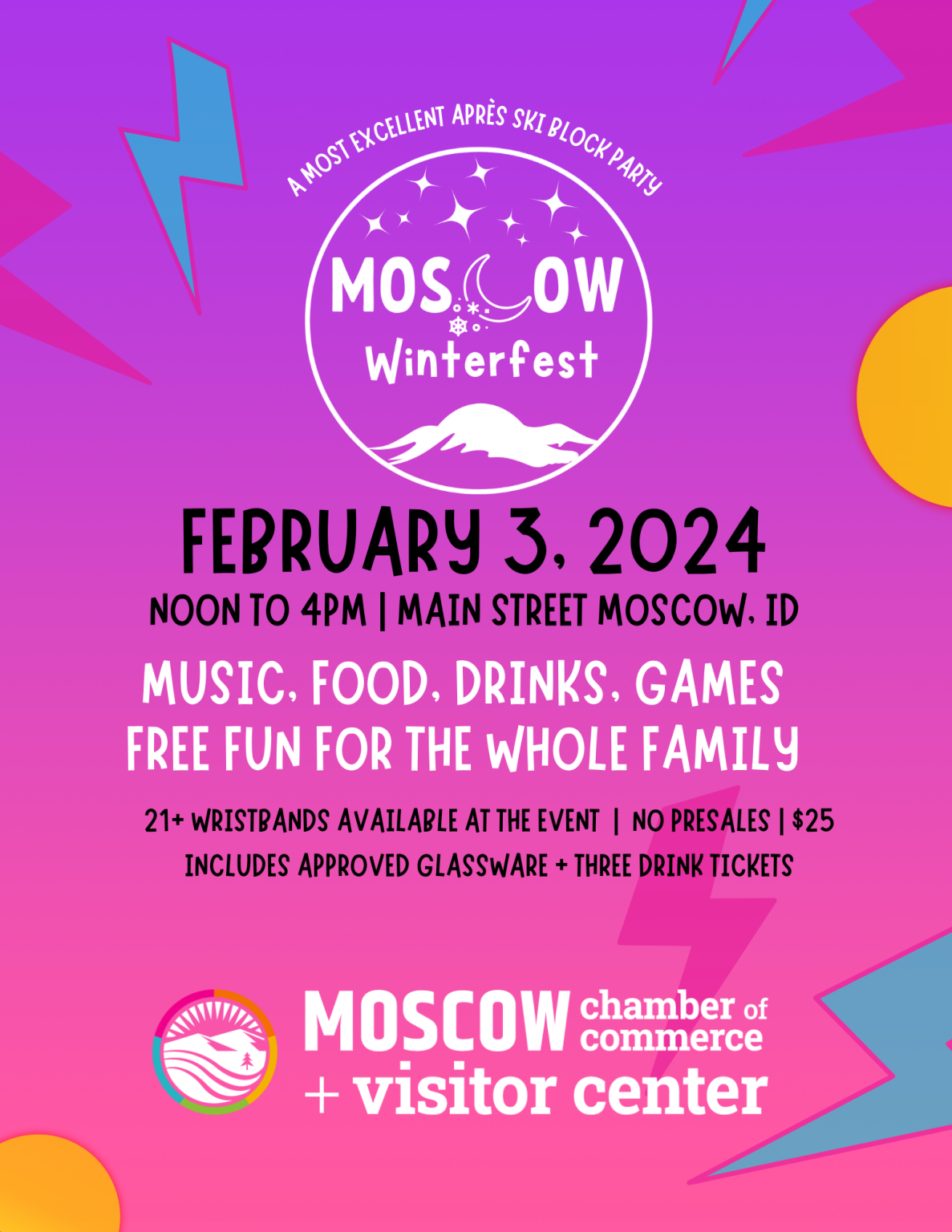 Moscow Winterfest 2024 Winterfest Lineup & Schedule