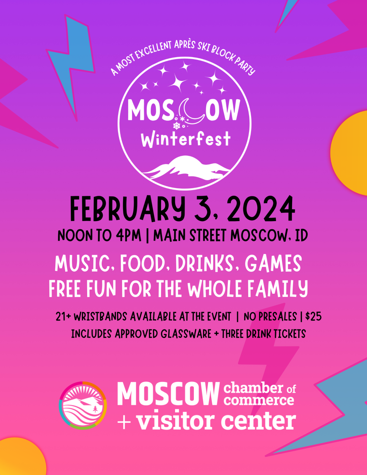 Moscow Winterfest 2025 Winterfest Lineup & Schedule