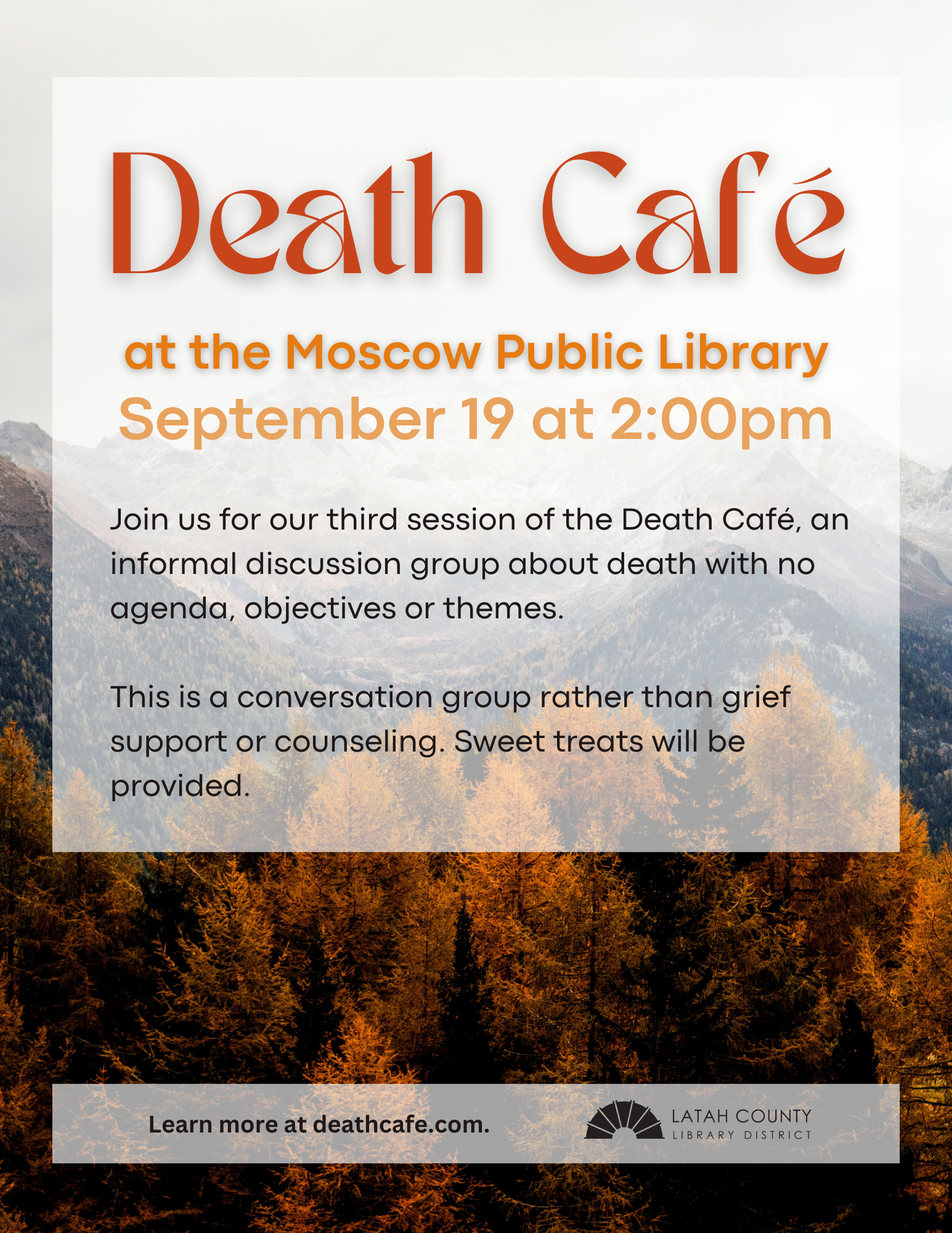 Death Café at the Moscow Public Library