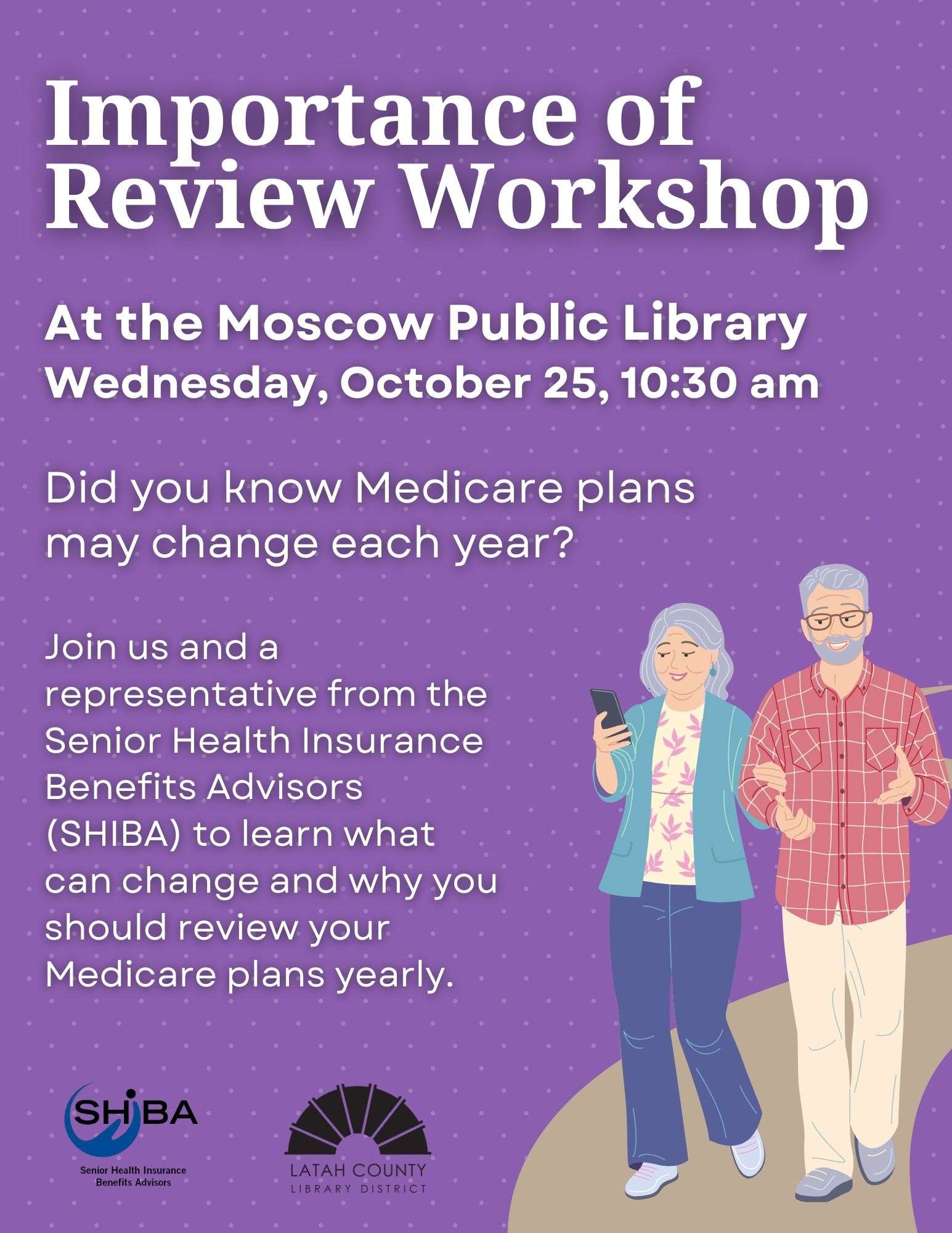Importance of Review: Medicare Workshop at the Moscow Public Library
