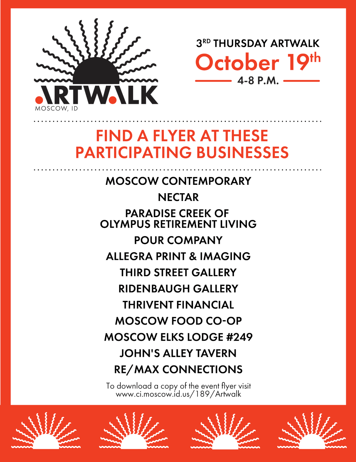 Moscow Artwalk October 19, 2023