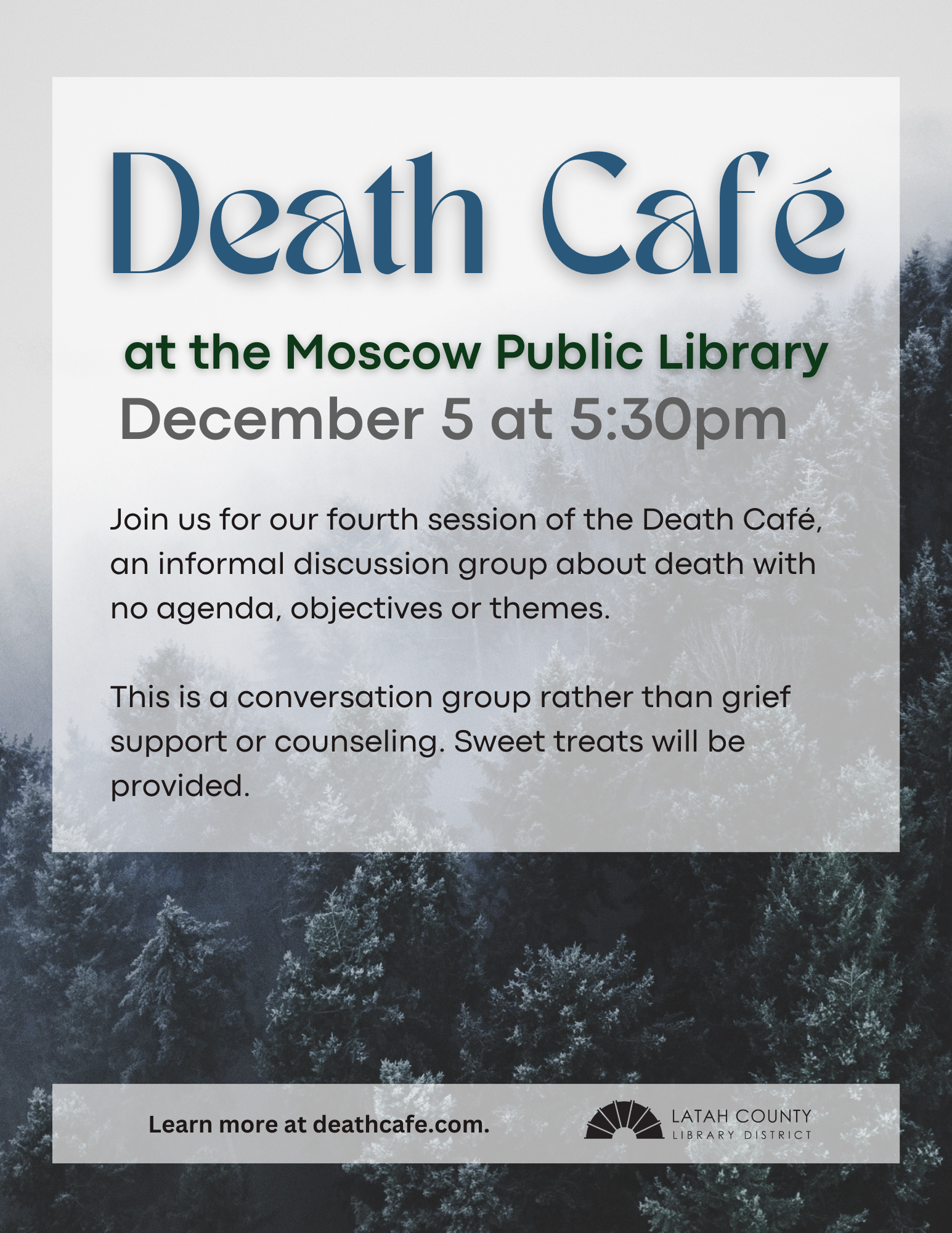 Death Café at the Moscow Public Library