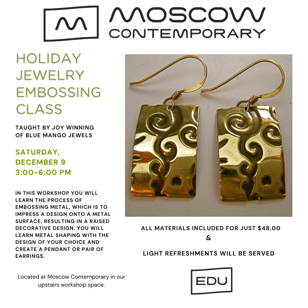 Holiday Jewelry Embossing Class