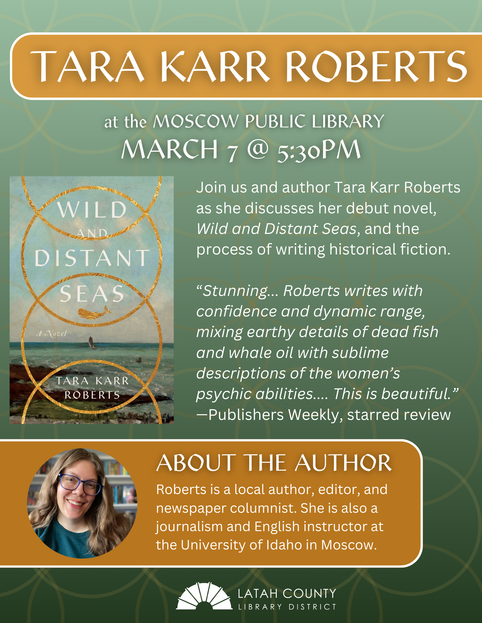 Tara Karr Roberts - Author Event at the Moscow Public Library