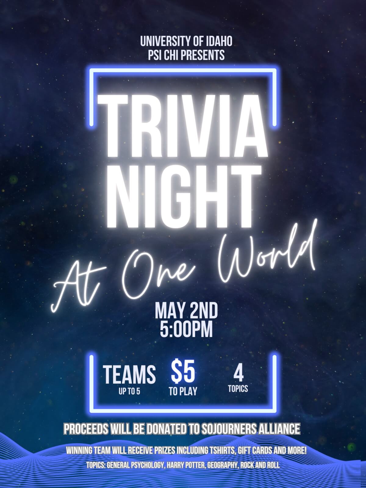 Trivia Night at One World Cafe