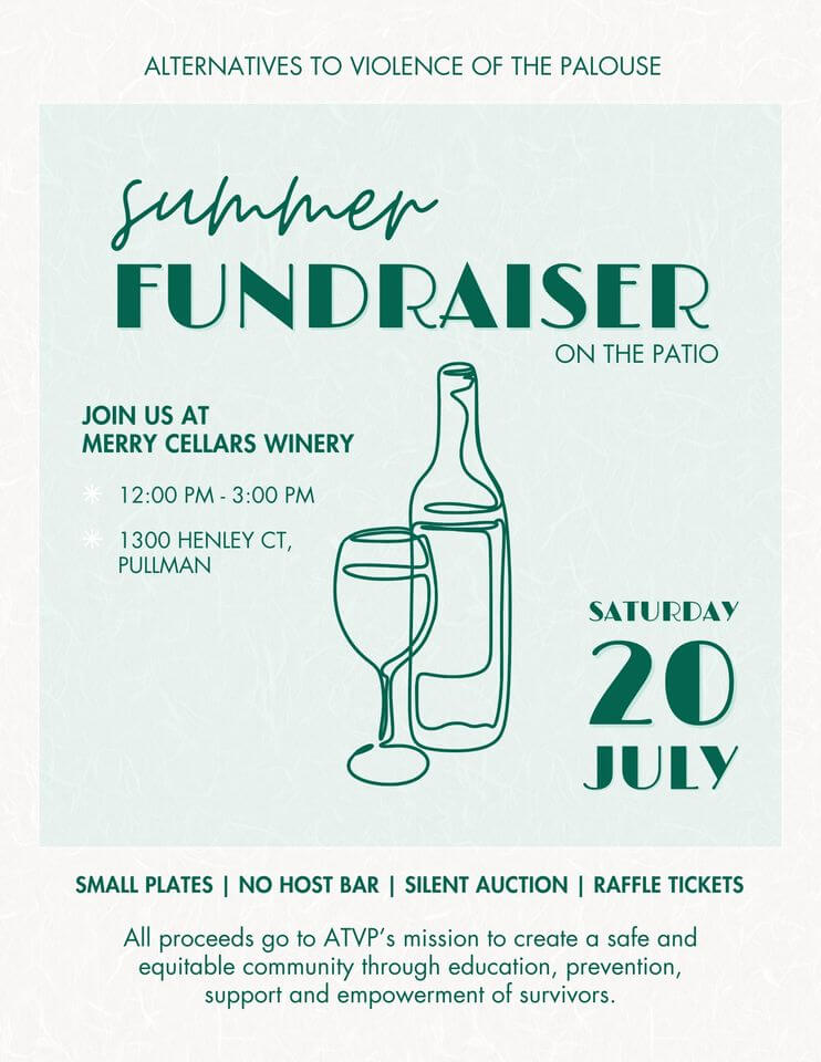 Alternatives to Violence of the Palouse Summer Fundraiser