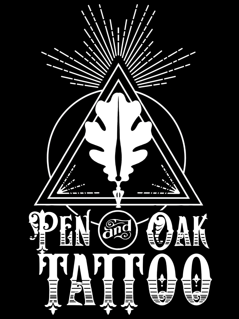 Pen and Oak Logo 768x1025