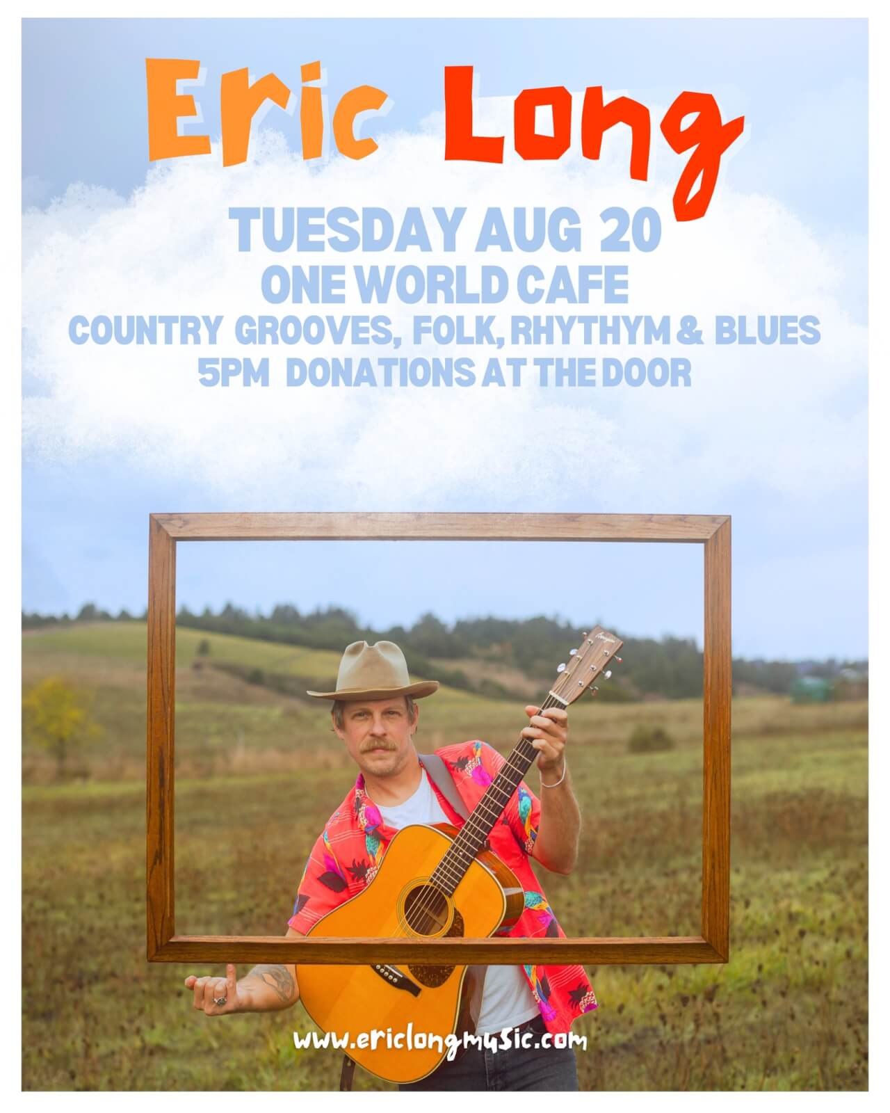 One World Cafe presents Eric Long