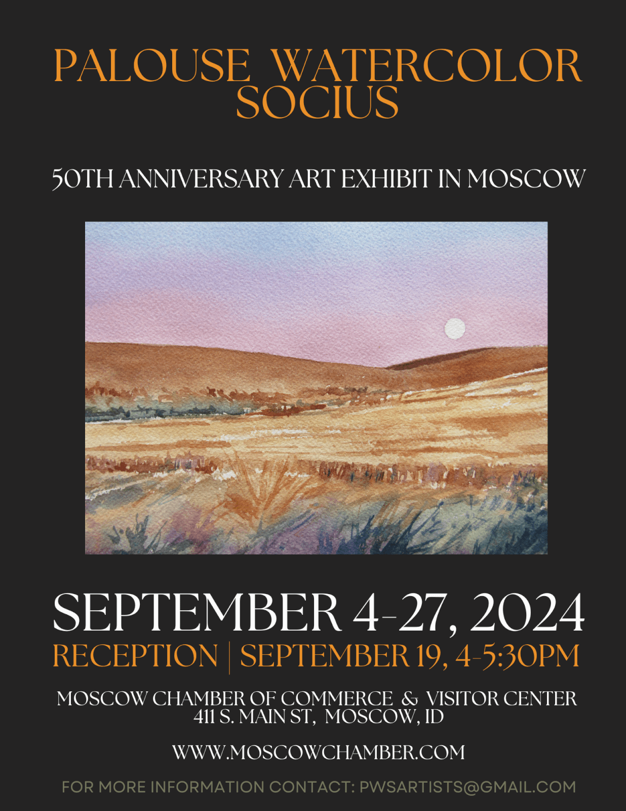 Palouse Watercolor Socius Reception