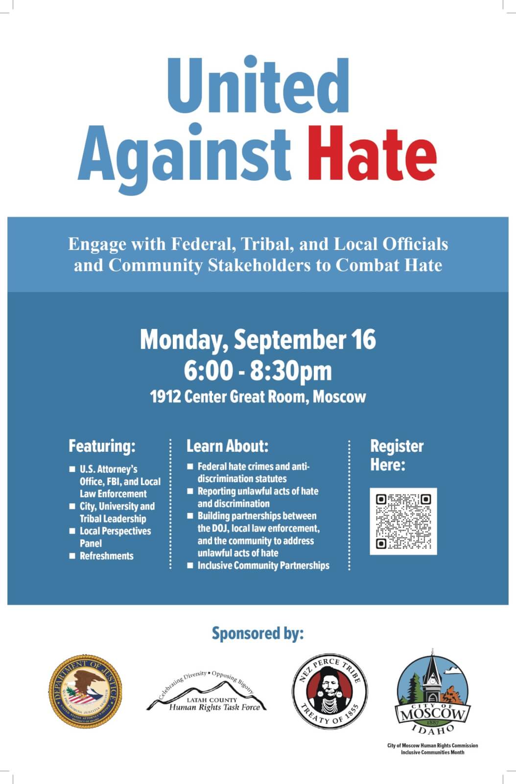 United Against Hate Workshop