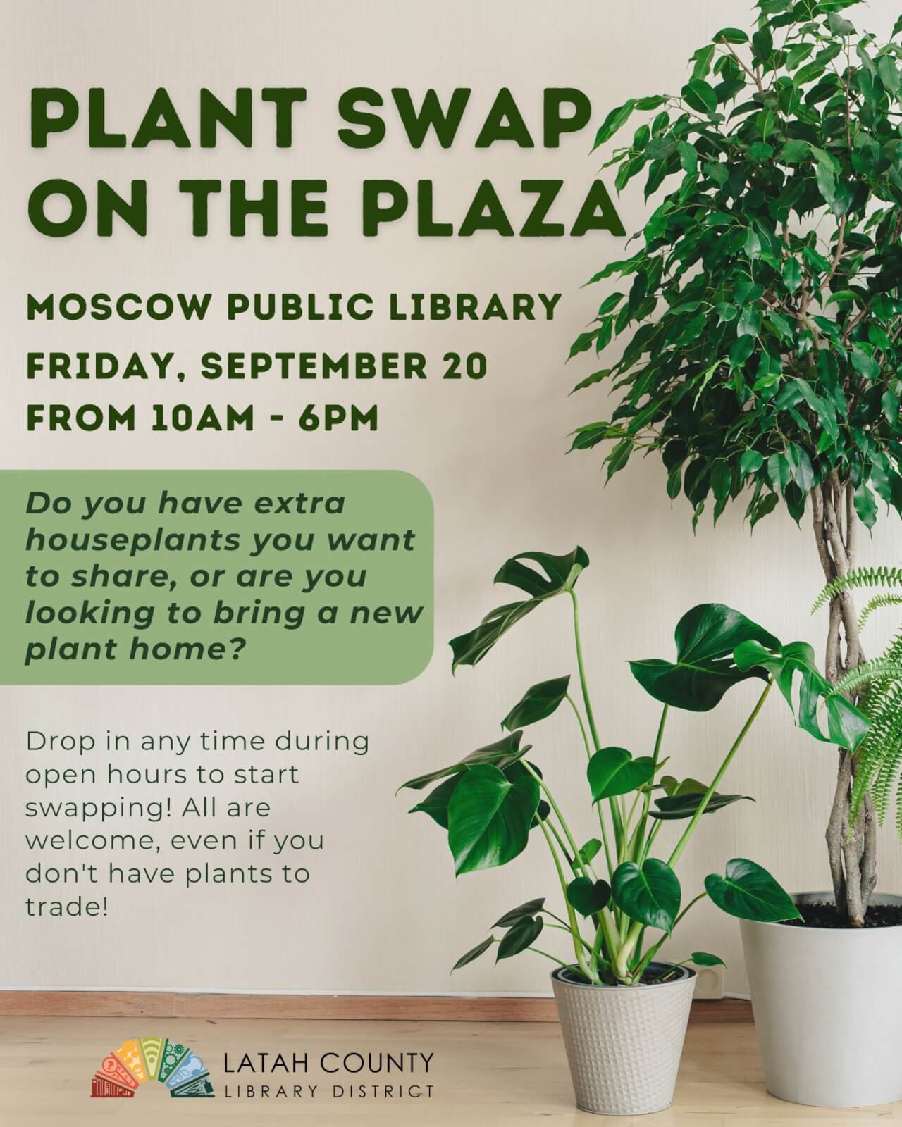 Plant Swap on the Plaza