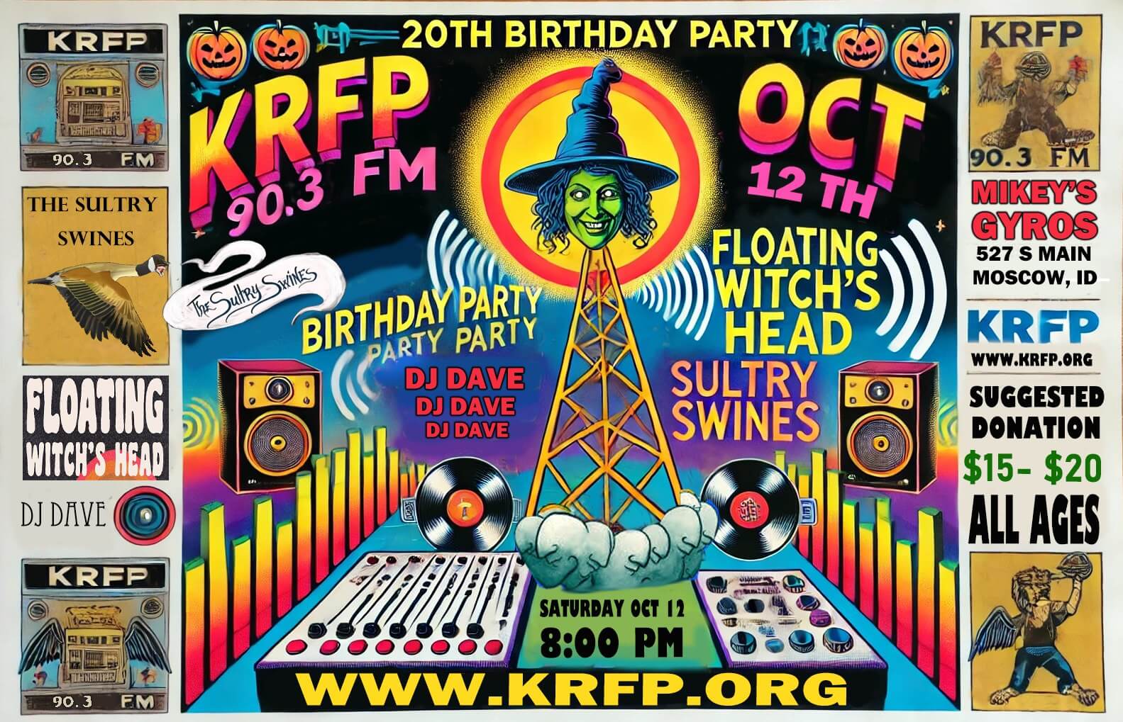 KRFP 20th Birthday Party