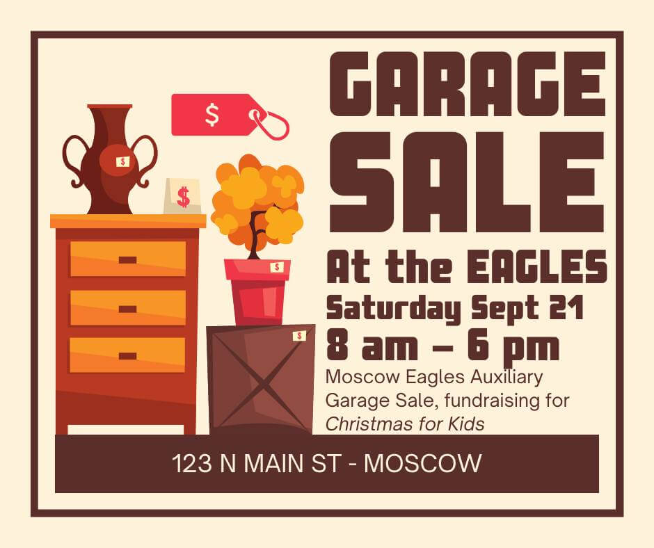 Eagles Auxilary Garage Sale