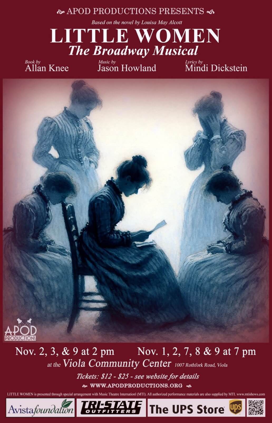 APOD Productions presents Little Women