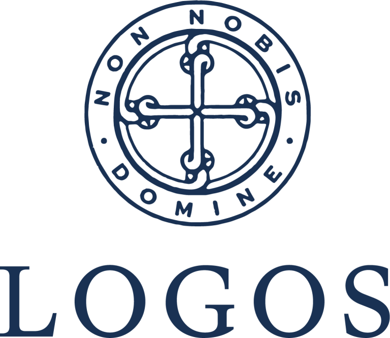 Logos Legacy Vertical Lockup With Text Navy 768x666