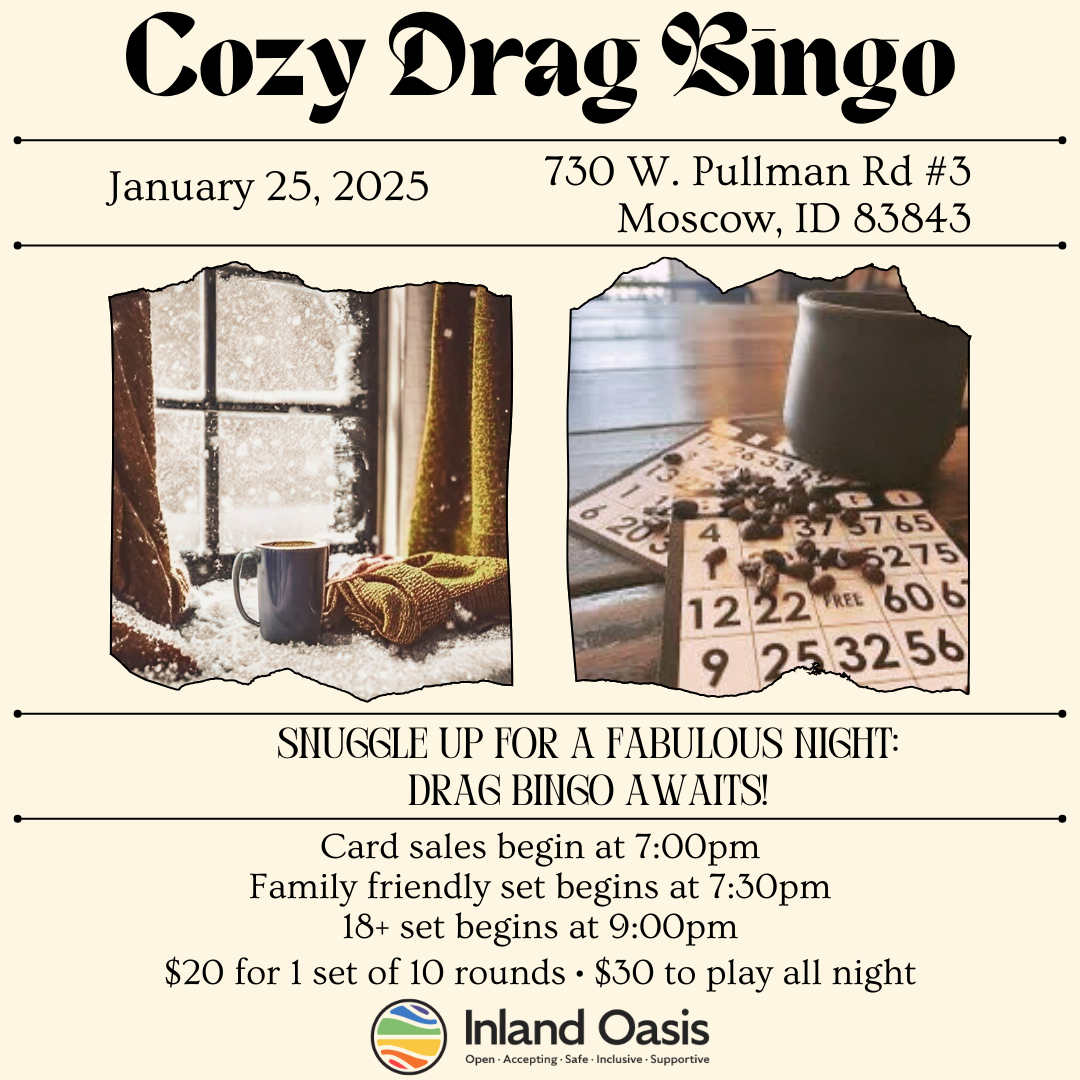 Cozy Drag Bingo